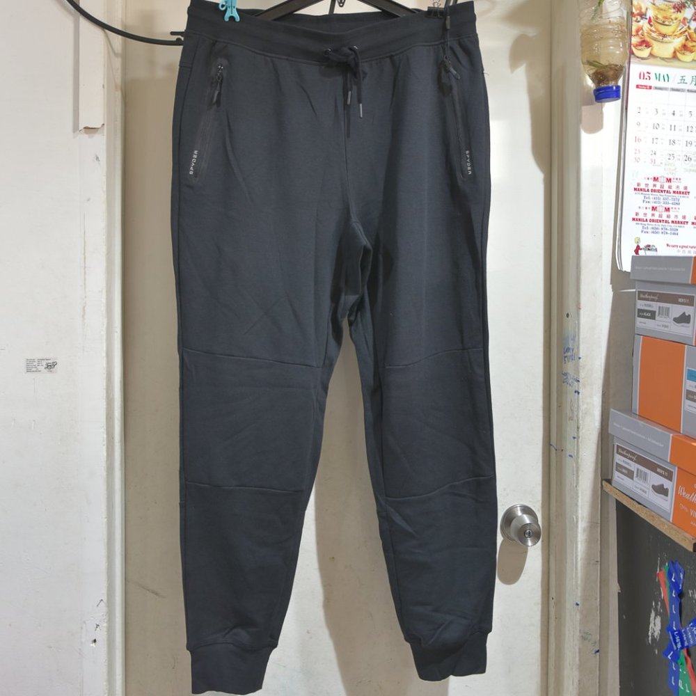Spyder Men's Jogger pants in BLACK SIZE L XL XXL .